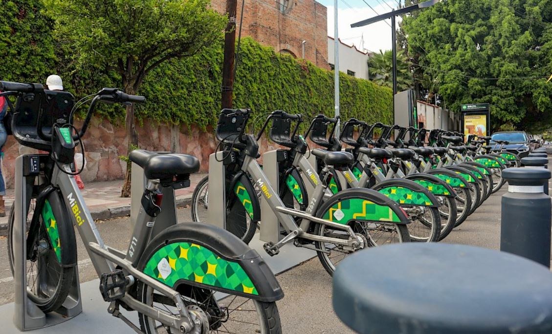 MiBici bike sharing Guadalajara